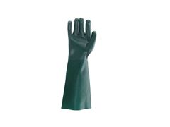 LUVA PALMA ASPERA 45CM VERDE PLASTCOR COM FORRO PVC FLEXIVEL CA 34570